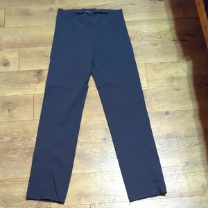 Franne Golde All Season Classic Magic Pants Pull On Career Charcoal Size 16